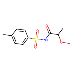 N-(2-Hydroxy-propionyl)-4-methyl-benzenesulfonamide, O-methyl-