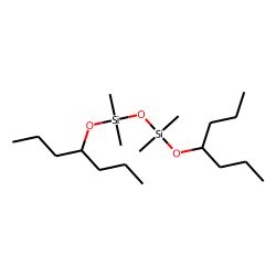 Silane, dimethyl(dimethyl(4-heptyloxy)silyloxy)(4-heptyloxy)-