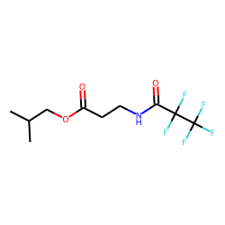 «beta»-Alanine, n-pentafluoropropionyl-, isobutyl ester