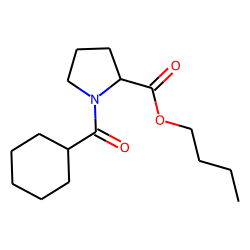 L-Proline, N-(cyclohexanecarbonyl)-, butyl ester