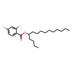 2,4-Difluorobenzoic acid, 5-pentadecyl ester