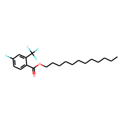 4-Fluoro-2-trifluoromethylbenzoic acid, dodecyl ester