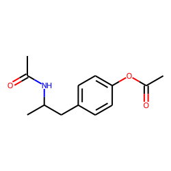 Acetamide, N-(p-hydroxy-«alpha»-methylphenethyl)-, acetate (ester)