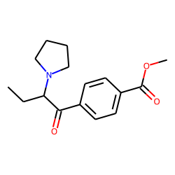 4-[(2-Pyrrolidin-1-yl)-1-butanoyl]benzoic acid, methyl ester