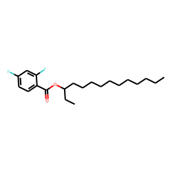 2,4-Difluorobenzoic acid, 3-tetradecyl ester