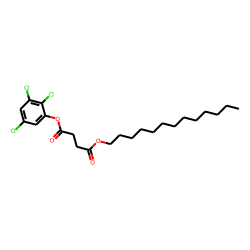Succinic acid, 2,3,5-trichlorophenyl tridecyl ester