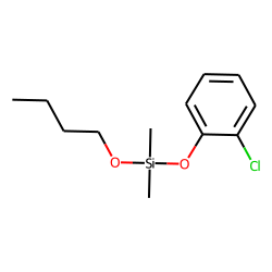Silane, dimethyl(2-chlorophenyloxy)butoxy-