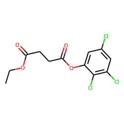 Succinic acid, ethyl 2,3,5-trichlorophenyl ester