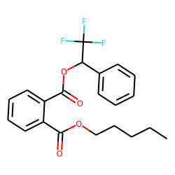 Phthalic acid, pentyl 2,2,2-trifluoro-1-phenylethyl ester