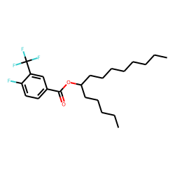 4-Fluoro-3-trifluoromethylbenzoic acid, 6-tetradecyl ester