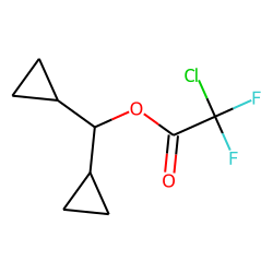 Dicyclopropylmethanol, chlorodifluoroacetate