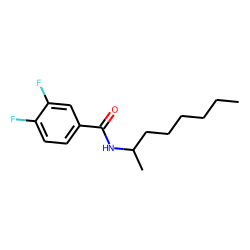 3,4-Difluorobenzamide, N-(2-octyl)-