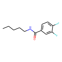 3,4-Difluorobenzamide, N-pentyl-