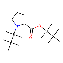 L-Proline, 1-(tert-butyldimethylsilyl)-, tert-butyldimethylsilyl ester
