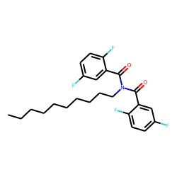 Benzamide, 2,5-difluoro-N-(2,5-difluorobenzoyl)-N-decyl-