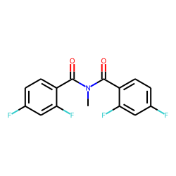 Benzamide, 2,4-difluoro-N-(2,4-difluorobenzoyl)-N-methyl-