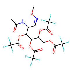 N-Acetyl-D-glucosamine, tetrakis(trifluoroacetate), methyloxime (syn)