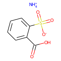 Benzoic acid, o-(ammonium sulfo)-