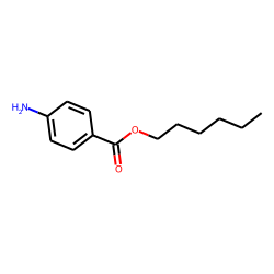 benzoic acid, 4-amino-, hexyl ester