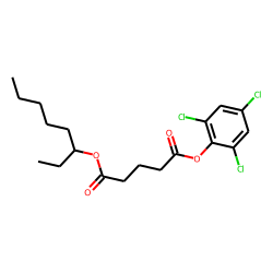 Glutaric acid, 2,4,6-trichlorophenyl 3-octyl ester