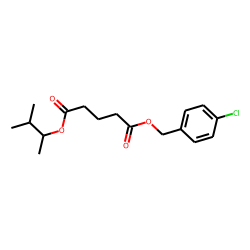 Glutaric acid, 3-methylbut-2-yl 4-chlorobenzyl ester