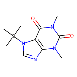 1H-Purine-2,6-dione, 3,7-dihydro-1,3-dimethyl-7-(trimethylsilyl)-