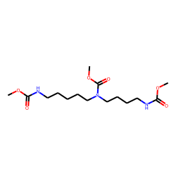 N-[4-aminobutyl]-1,5-diaminopentane, tris-MOC derivative
