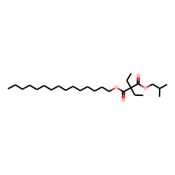 Diethylmalonic acid, isobutyl pentadecyl ester