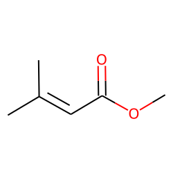 2-Butenoic acid, 3-methyl-, methyl ester