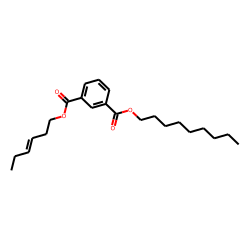 Isophthalic acid, nonyl trans-hex-3-enyl ester