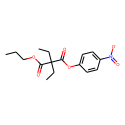 Diethylmalonic acid, 4-nitrophenyl propyl ester