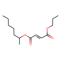 Fumaric acid, 2-heptyl propyl ester