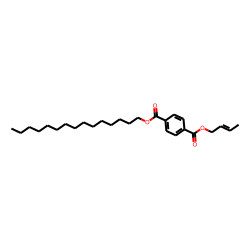 Terephthalic acid, but-2-enyl pentadecyl ester