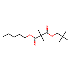 Dimethylmalonic acid, neopentyl pentyl ester