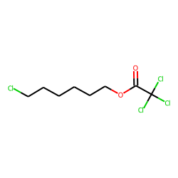 Trichloroacetic acid, 6-chlorohexyl ester