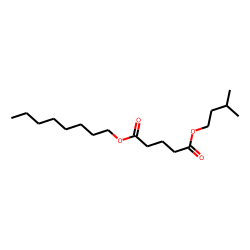 Glutaric acid, 3-methylbutyl octyl ester