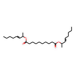 Sebacic acid, di(oct-3-en-2-yl) ester