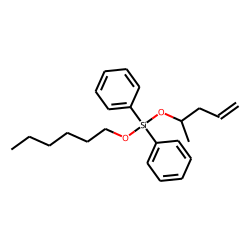 Silane, diphenylhexyloxy(pent-4-en-2-yloxy)-
