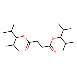 Succinic acid, di(2,4-dimethylpent-3-yl) ester