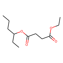 Succinic acid, ethyl 3-hexyl ester