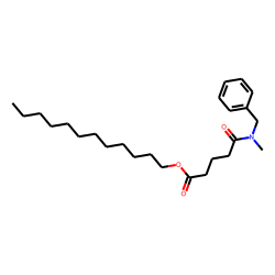 Glutaric acid, monoamide, N-methyl-N-benzyl-, dodecyl ester