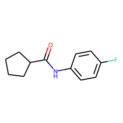 Cyclopentanecarboxamide, N-(4-fluorophenyl)-
