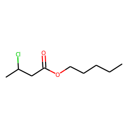 Pentyl 3-chlorobutanoate