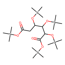 2-Deoxy-lyxo-hexaric acid, TMS