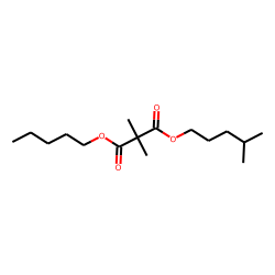Dimethylmalonic acid, isohexyl pentyl ester