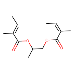 Propane-1,2-diyl bis((E)-2-methylbut-2-enoate)