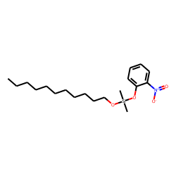 Silane, dimethyl(2-nitrophenoxy)undecyloxy-