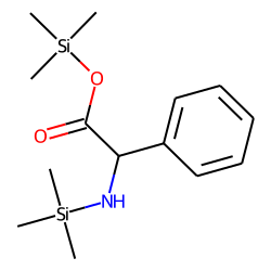 Phenylglycine, bis-TMS