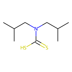 Di(isobutyl)dithiocarbamic acid