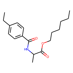 D-Alanine, N-(4-ethylbenzoyl)-, hexyl ester